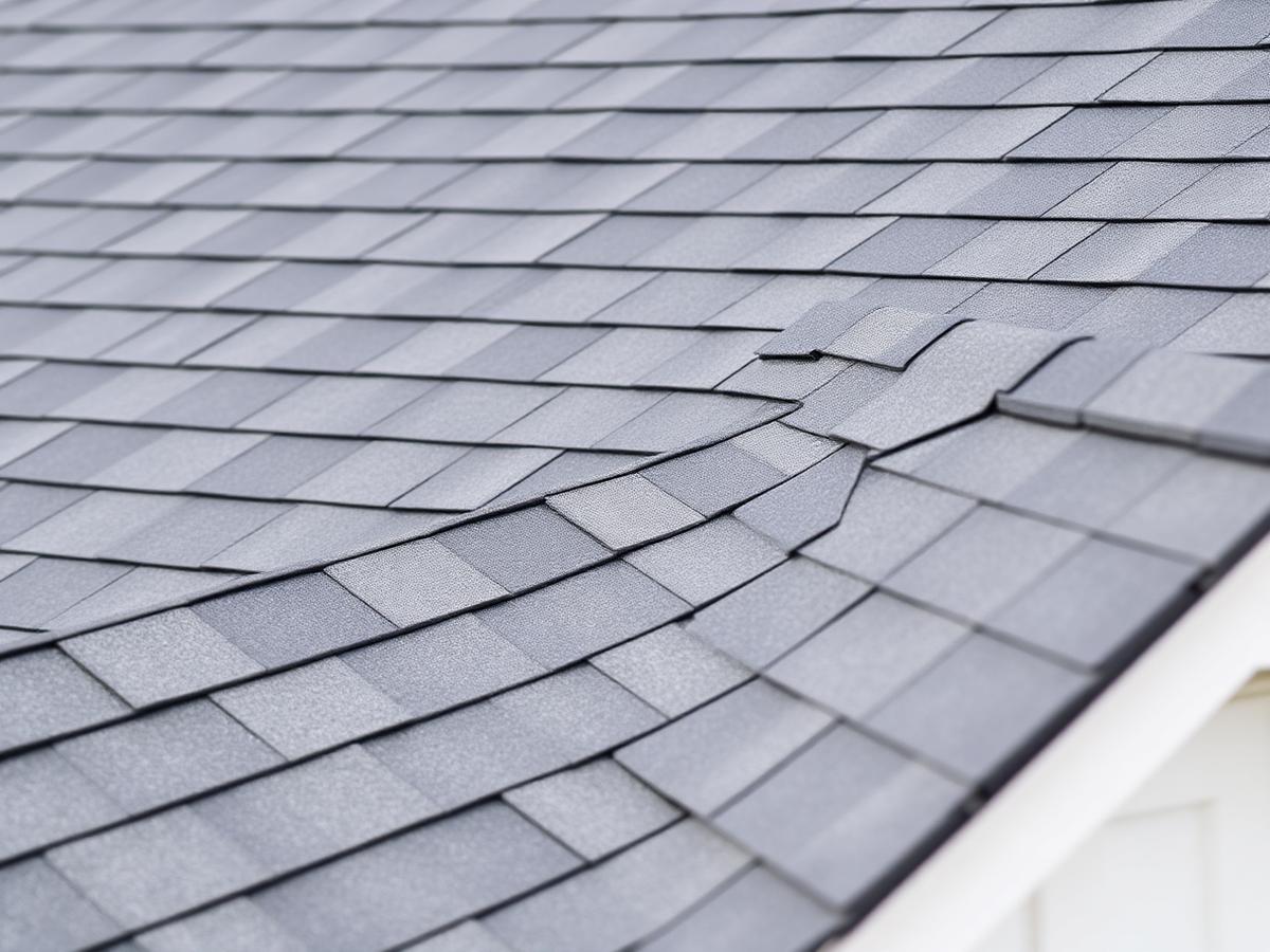 New roof underlayment installed on a large commercial building