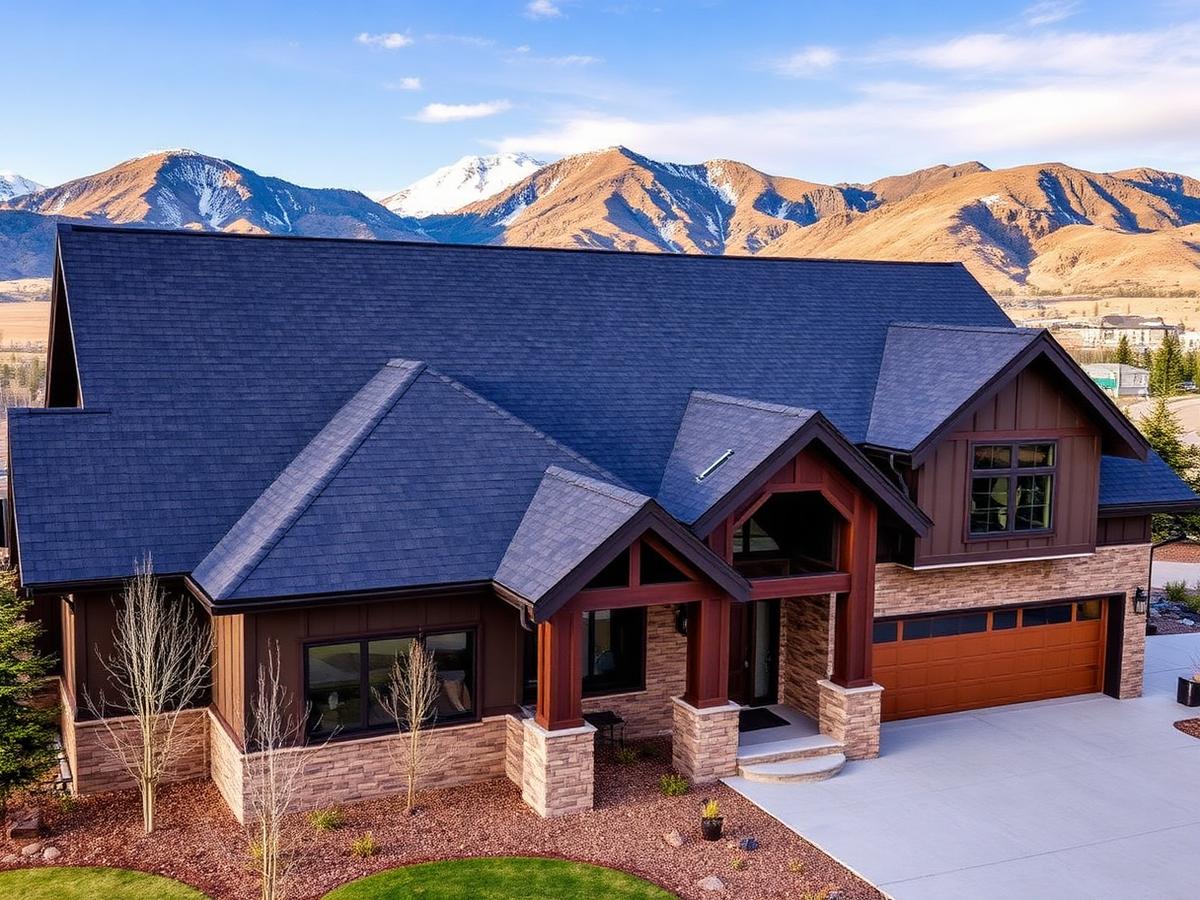 AGI Roofing project — premium architectural shingles installed